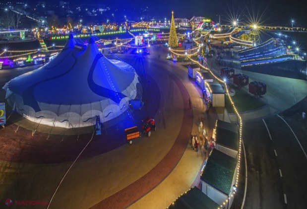FOTO // S-a extins programul de iarnă al proiectului lui Ilan Șor – „Orheiland”. Parcul de distracții va activa până pe 1 martie