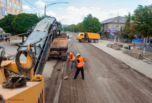 Marea reparație a străzilor din Orhei continuă