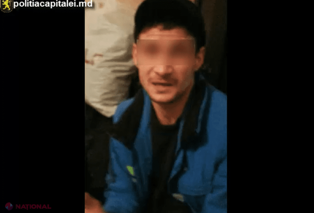 Chișinău: A stropit polițiștii cu GAZE lacrimogene, în încercarea de a fugi