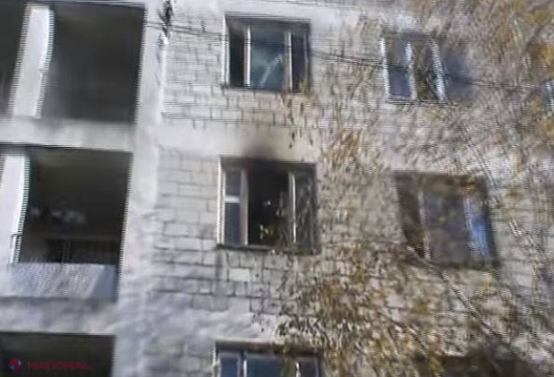 Video // Incendiu în capitală. ZECI de persoane au fost salvate 