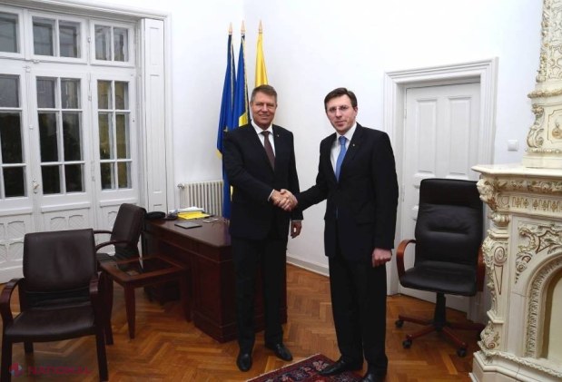 Primul oficial de la Chișinău care s-a întâlnit cu președintele ales al României, Klaus Iohannis