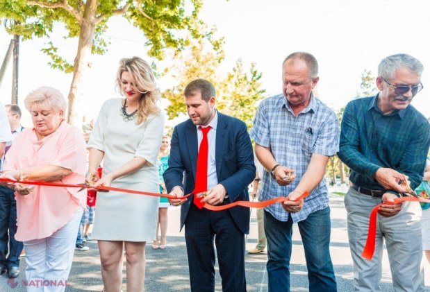 FOTO // Strada centrală din Orhei se află în plină modernizare. Prima porțiune a fost dată în EXPLOATARE