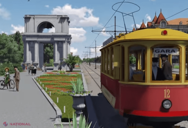 INEDIT // Chișinăul anilor '40 în imagini 3D, proiectate de un designer moldovean