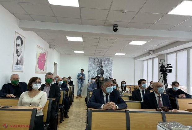 FOTO // Sala „Gheorghe Brătianu”, la Chișinău! România a deschis un Centru de informare în cadrul Universității de Stat din Moldova: Cele mai moderne resurse de învățare, dezbateri științifice, seminare privind istoria națională și universală