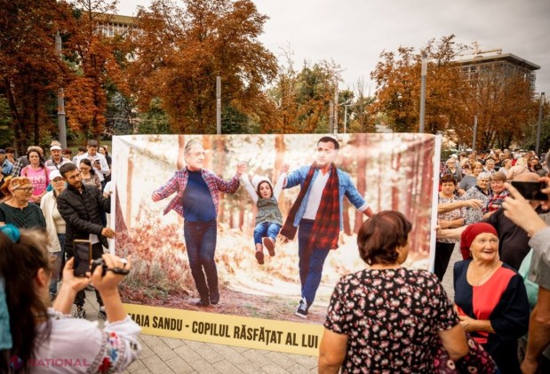 Protest de amploare în fața Președinției R. Moldova. Manifestanții au cerut încetarea presiunilor la adresa Partidului „ȘOR” și eliberarea Marinei Tauber din penitenciar