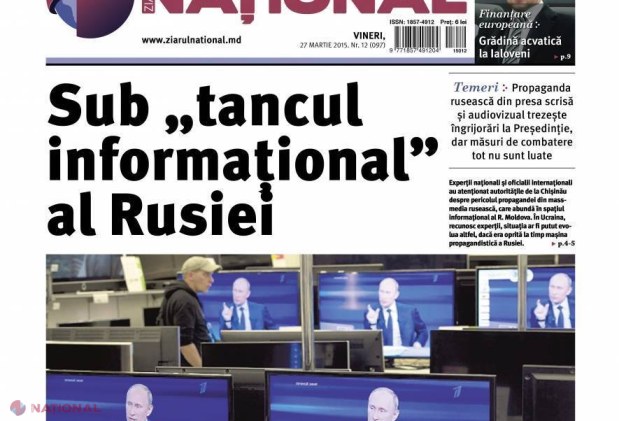 R. Moldova, sub „TANCUL informațional” al Rusiei. Ce sfaturi ne dau ucrainenii