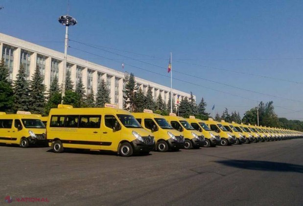 VIDEO // Guvernul României a mai donat 96 de microbuze școlare R. Moldova! Mihai Tudose: O piatră de temelie la integrarea R. Moldova
