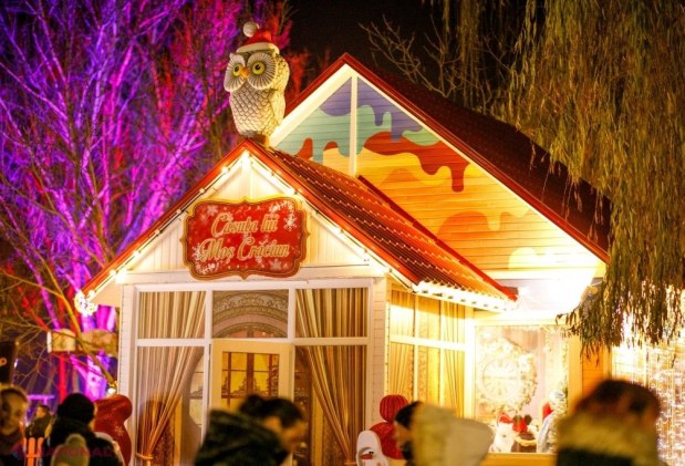 FOTO // S-a extins programul de iarnă al proiectului lui Ilan Șor – „Orheiland”. Parcul de distracții va activa până pe 1 martie