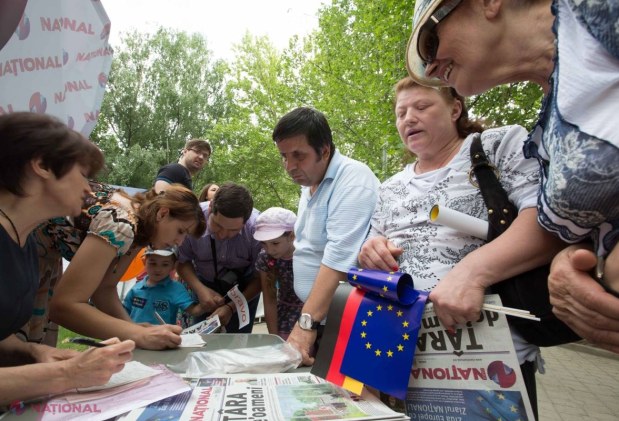 REPORTAJ FOTO // Ziua Europei la Chișinău!