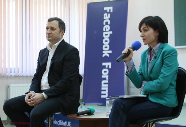 Maia Sandu și Vlad Filat anunță majorări de salarii pentru profesori în acest an