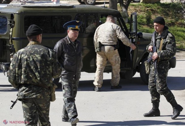 FOTO // Ar putea avea loc o LUPTĂ CRÂNCENĂ între militarii ucraineni şi cei ruşi.