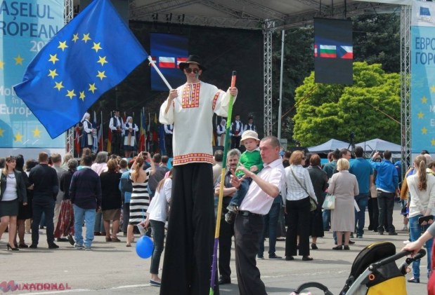 Ziua Europei, sărbătorită OFICIAL în R. Moldova
