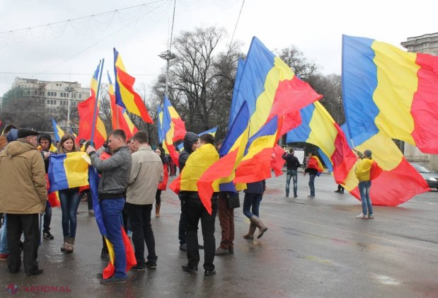 REPORTAJ FOTO, VIDEO // La Marea Adunare Tricoloră din centrul capitalei s-a scandat „UNIRE, UNIRE!!!”