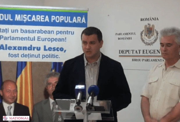 Leșco recunoaște că a aderat la PMP, pentru că e „PROIECTUL POLITIC al lui Traian Băsescu”