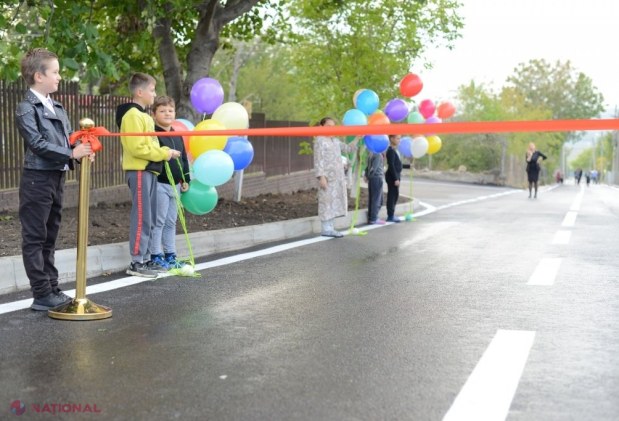 FOTO // Dezvoltarea infrastructurii continuă la Orhei. Echipa lui Ilan Șor a dat în exploatare încă trei străzi