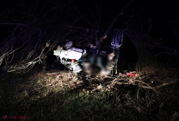 Accident cumplit la Râșcani: Șoferul a fost scos fără suflare dintre fiarele mașinii