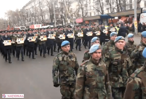 VIDEO // ​Marșul MEMORIEI. Eroii căzuți în acțiunile de luptă de pe Nistru sunt comemorați. Conducerea R. Moldova nu participă la acest marș 