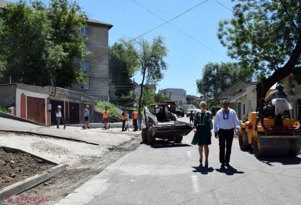 FOTO // La inițiativa lui Ilan Șor, încă o stradă principală din Orhei va fi complet RENOVATĂ