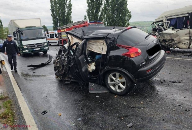 Detalii despre accidentul de la Bardar, cu implicarea unui microbuz de rută: Victimele traumatizate au între 7 și 68 de ani