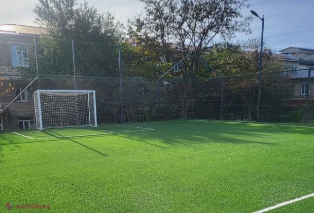 VIDEO // Eveniment GRANDIOS în incinta Liceului „Olimpii Panov” din Taraclia. A.S.I.C.S inaugurează un teren modern de minifotbal, care a fost construit în cadrul Proiectului „Sportul UNEȘTE societatea”