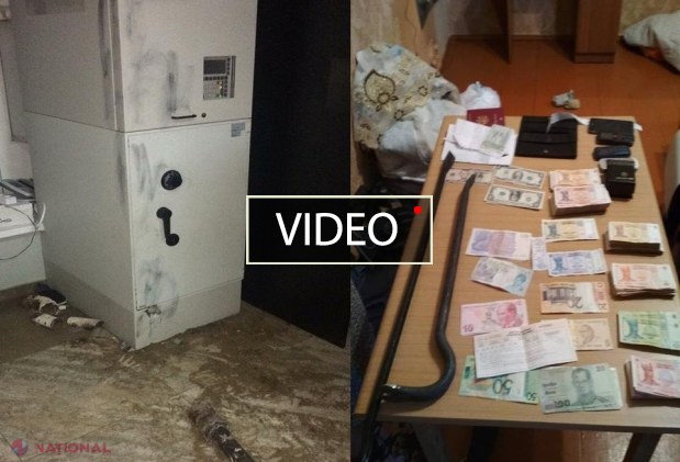 VIDEO // O grupare din UTA Găgăuzia venea la Chișinău și JEFUIA oficiile de schimburi valutare: Un membru a fost reținut în Germania