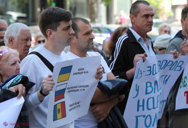 FOTO // Comuniștii și Partidul „ȘOR” au protestat, la ANRE, contra scumpirilor resurselor energetice: „Această instituție trebuie LICHIDATĂ, pentru că nu aduce beneficii R. Moldova”