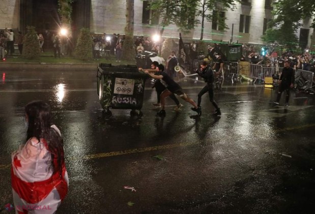 Georgia: Noi manifestaţii după votul parlamentar în a doua lectură privind o lege controversată