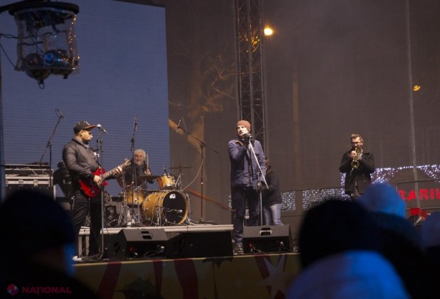 VIDEO, FOTO // REVELION cu focuri de ARTIFICII spectaculoase la Târgul de Crăciun. Cei prezenți au asistat la un concert susținut de „Gândul Mâței”, „Brio Sonores”, „Noroc” și Vali Boghean Band
