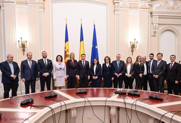 „Relaţii EXCELENTE” între România și R. Moldova: Premierul Recean, discuții cu şefii Parlamentului de la București 