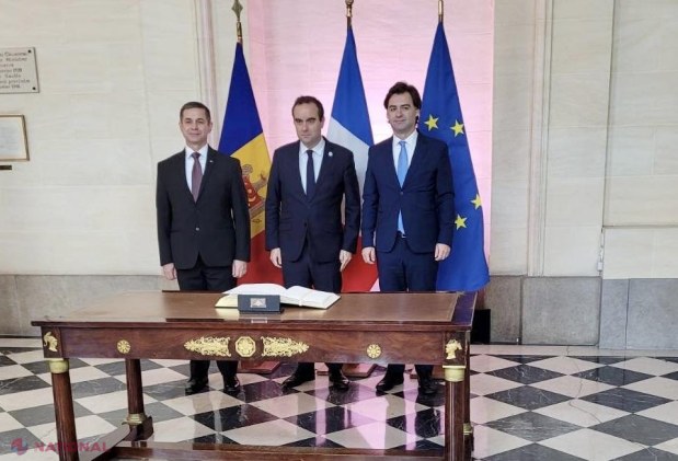R. Moldova și Franța își vor intensifica cooperare bilaterală în domeniul APĂRĂRII. Miniștrii Nicu Popescu și Anatolie Nosatîi au programate mai multe întâlniri la Paris