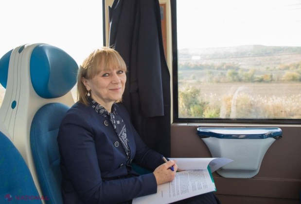 FOTO // Câți bani au PLĂTIT membrii Guvernului R. Moldova pentru a ajunge astăzi cu trenul la Ungheni