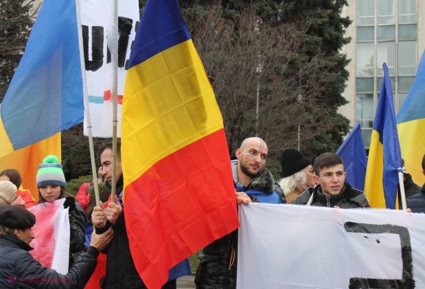 REPORTAJ FOTO, VIDEO // La Marea Adunare Tricoloră din centrul capitalei s-a scandat „UNIRE, UNIRE!!!”