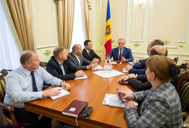 Igor Dodon, cu un ochi vânăt și o echimoză pe nas: Prima apariție în spațiul public după accidentul de duminică