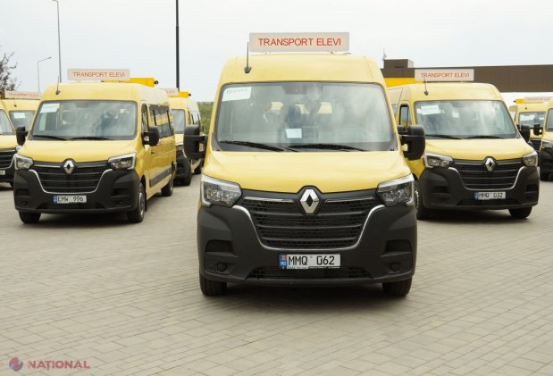 FOTO, VIDEO // Guvernul României donează R. Moldova încă 69 de autobuze școlare, în valoare de 74 de milioane de lei. Ambasadorul Cristian-Leon Țurcanu: „Prin acest lot de autobuze, contribuim la îmbunătățirea calității în educație”