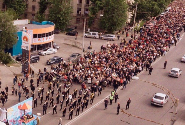 Partidul „ȘOR” susține că „Marșul Victoriei”, organizat de formațiune, a adunat peste 15 mii de persoane