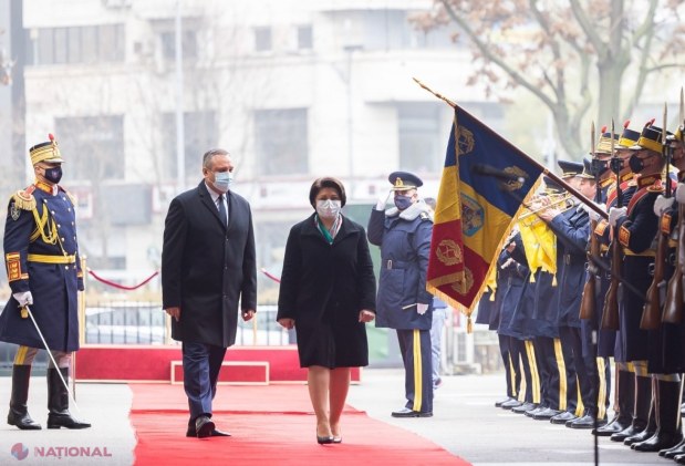 FOTO // Premierul Gavrilița crede într-un VIITOR comun cu România. „Avem șansa ISTORICĂ să transformăm comunitatea de LIMBĂ într-o comunitate a marilor proiecte concrete. Nu a existat un moment mai oportun pentru asta”