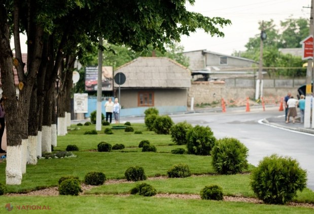 FOTO // O nouă stradă, dar și un SCUAR din Orhei, reparate capital, au fost date în exploatare de către Ilan Șor