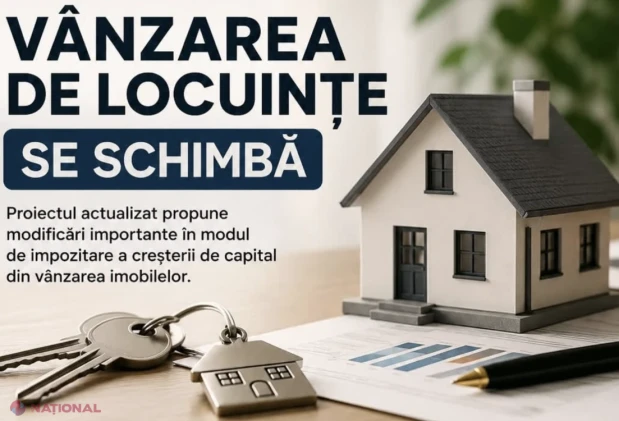 Impozit mai mare pentru vânzarea locuințelor din 2027. Reacția Uniunii Agențiilor Imobiliare la propunerea Guvernului