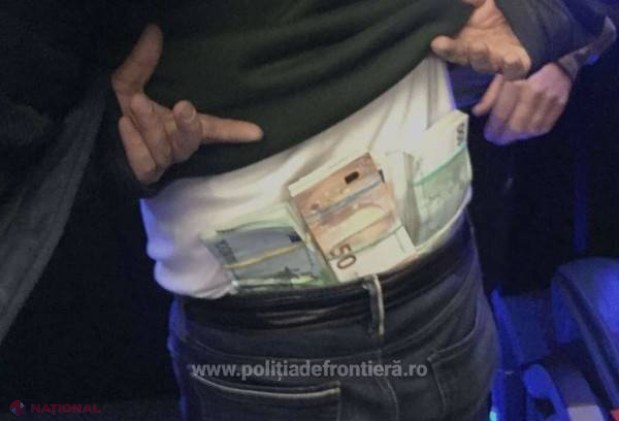 FOTO // Cine este BĂRBATUL care a încercat să scoată ILEGAL din România 230.000 de €