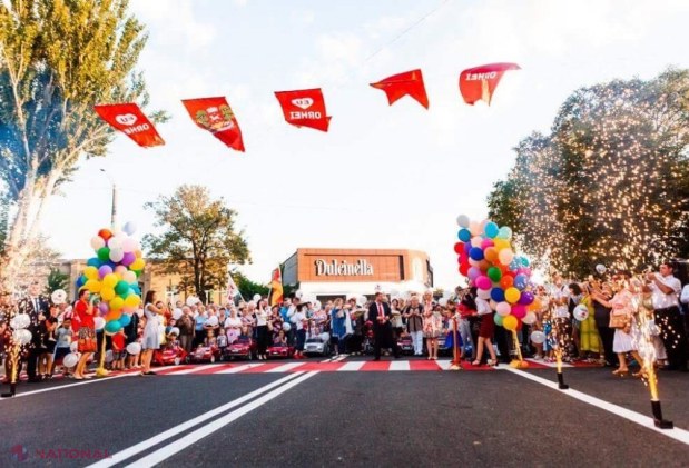 FOTO // Ilan Șor a inaugurat strada principală din Orhei, după ce aceasta a fost REPARATĂ capital