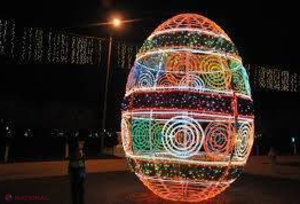 Chișinăul își aprinde în această seară luminile de Paști