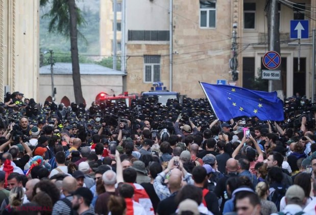 Georgia: Noi manifestaţii după votul parlamentar în a doua lectură privind o lege controversată