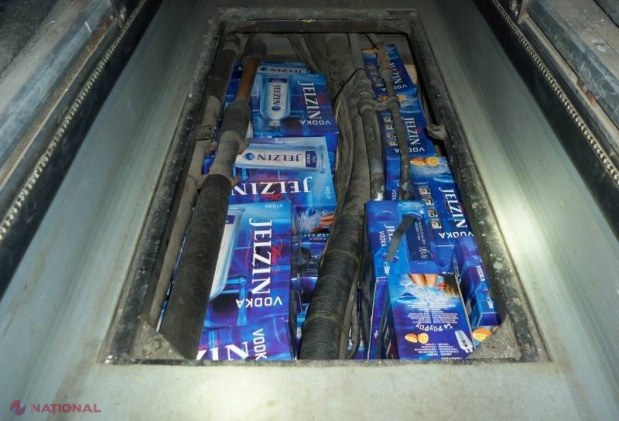 Contrabandă cu VOTCĂ la Biroul Vamal Cahul