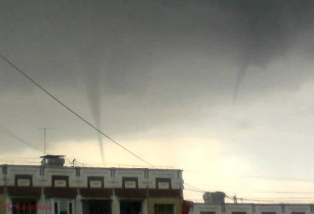 FENOMENE EXTREME // Pare de NECREZUT, dar în Moldova au fost înregistrate TORNADE 