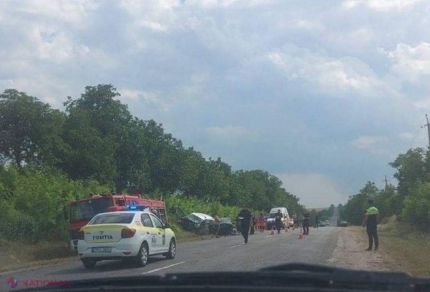 UPDATE // Accident rutier la Drochia: O persoană a decedat și alte trei au fost traumatizate