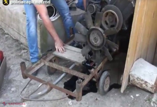 Chișinău // Au furat un microbuz de rută şi l-au dezmembrat