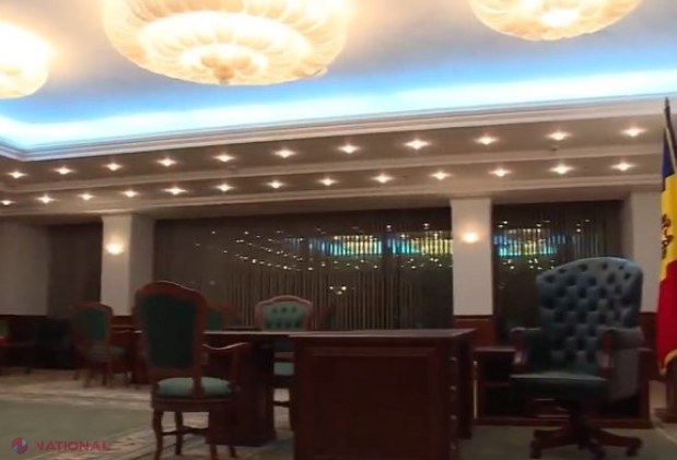 VIDEO // Cum arată Președinția reparată de turci: Film marca Igor Dodon
