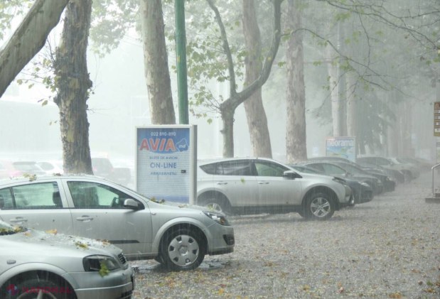 Vremea schimbă foaia! AVERTISMENTUL meteorologilor din R. Moldova: Grindină și vijelie