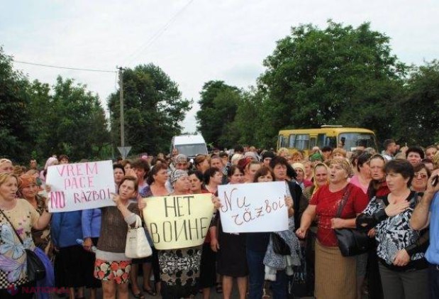 VIDEO // Proteste ROMÂNEȘTI în Ucraina