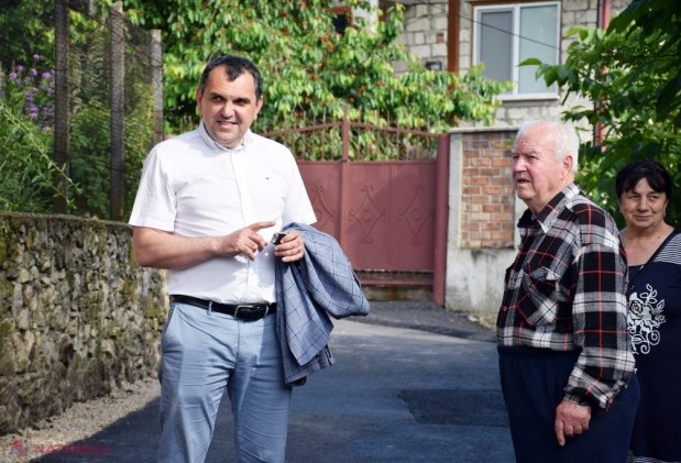FOTO // Renovarea drumurilor la Orhei continuă în ritm ALERT. Încă o stradă a fost inaugurată, după ample lucrări de reparație: „Este utilizată tehnologia „Slurry Seal”, care se utilizează pe larg în țările europene și SUA”